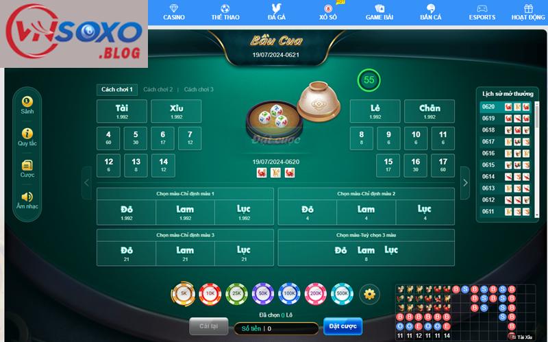 Tổng quan về game bầu cua VNSOXO hiện nay