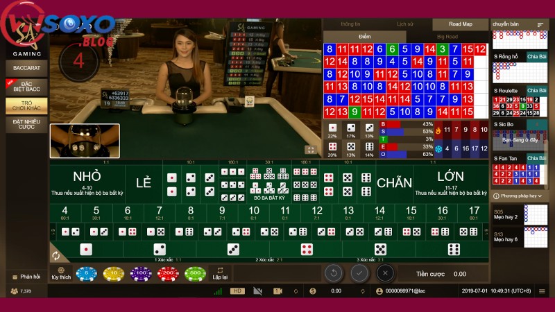 Đánh cầu bệt trong thuật toán tài xỉu