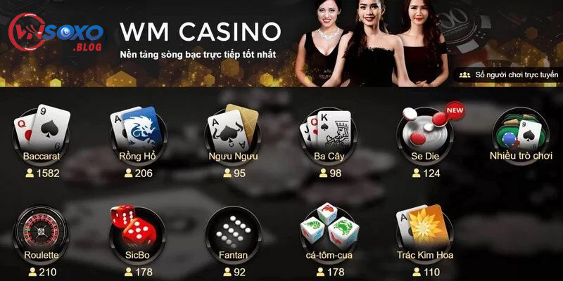 VNSOXO Casino trực tuyến đẳng cấp hàng đầu cho anh em dân chơi